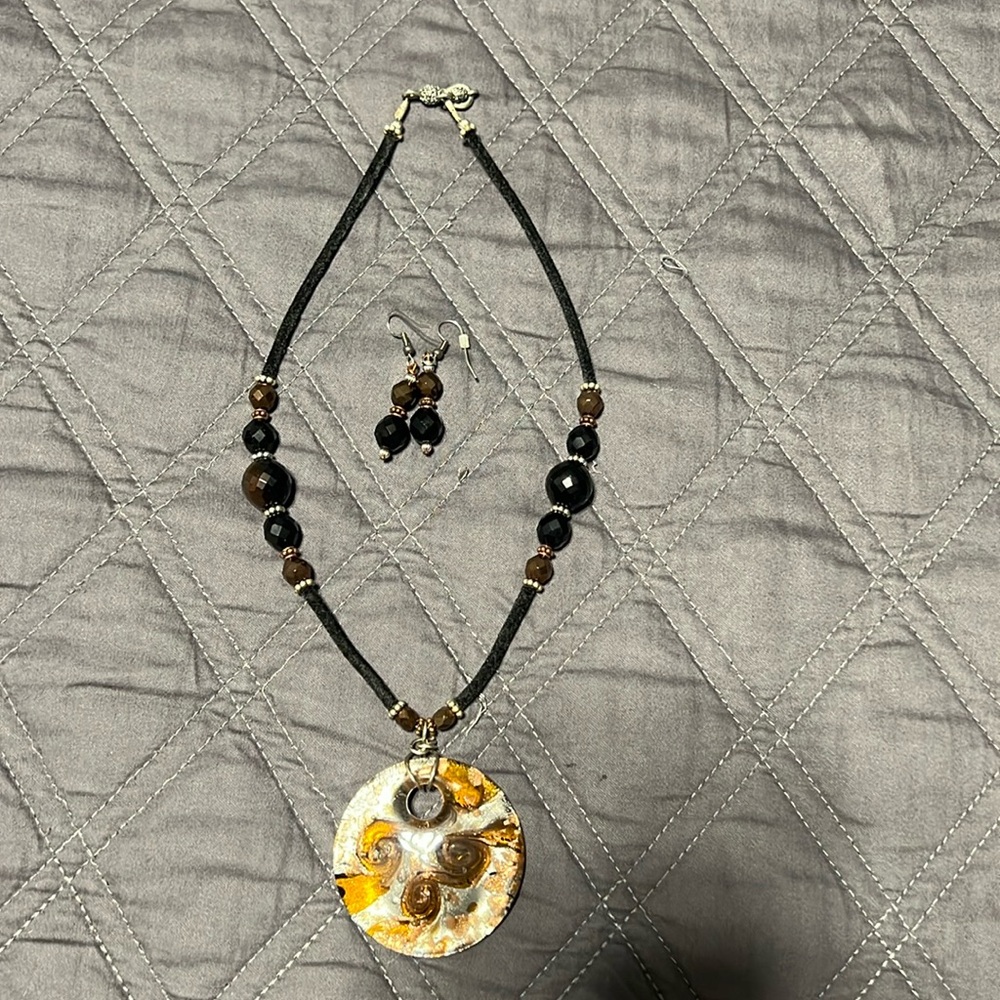 Necklace and Earrings Set